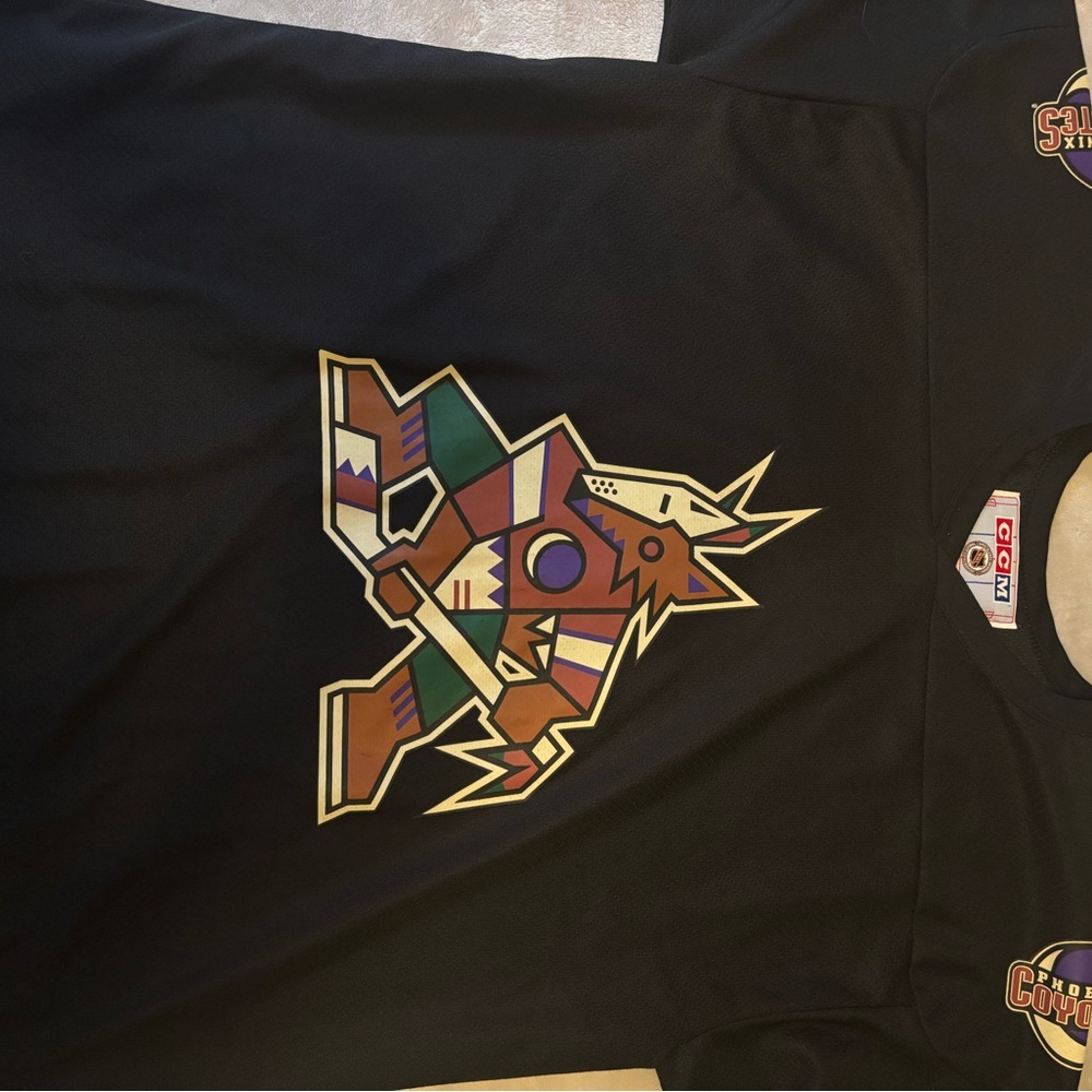 Phoenix Coyotes Vintage CCM practice jersey. Size XL